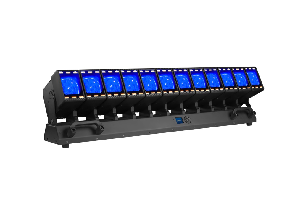 Wall wash light:12x60w LED beam, each led Tilt individually